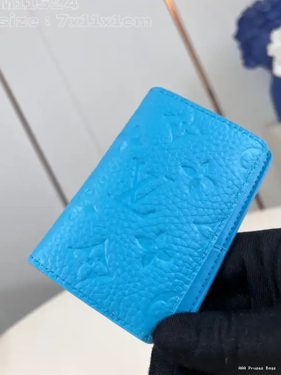 AAA Pruses Bags VUITTON Pocket Organizer-7.5*11.1*1 cm LOUIS 0615